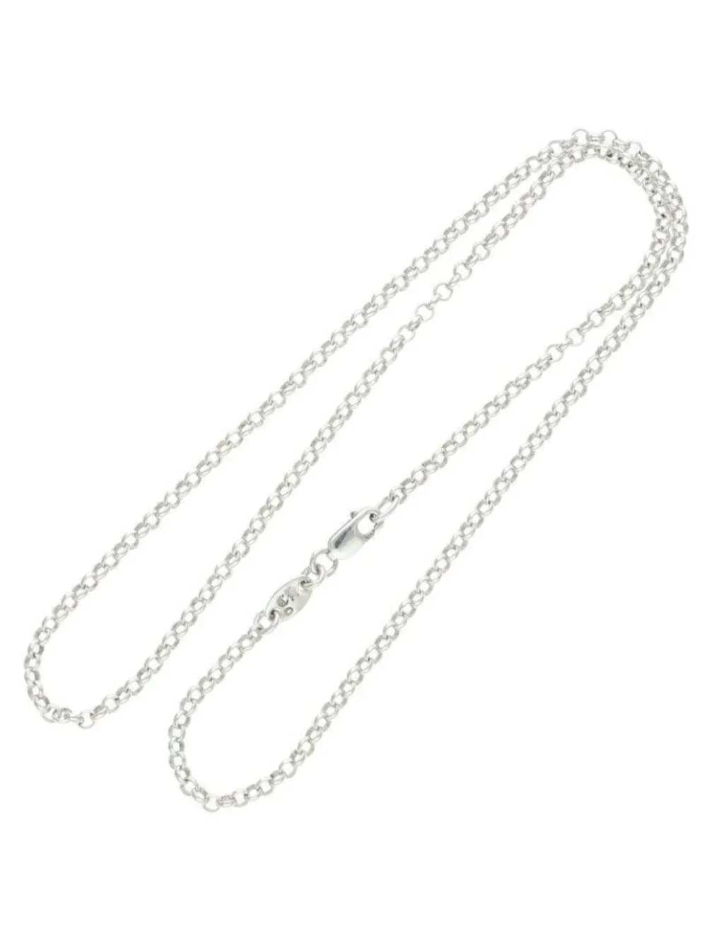 Chrome Hearts Nec Neckhain Roll Chain Silver Necklace